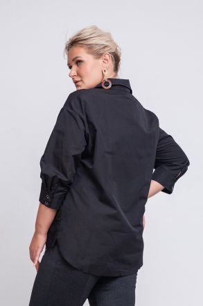 Блуза 484-35-02 черный