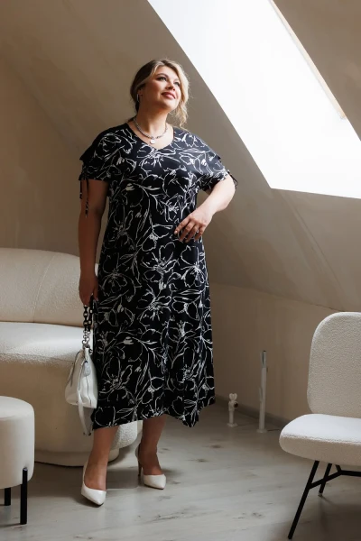 Платье 172446 Черный