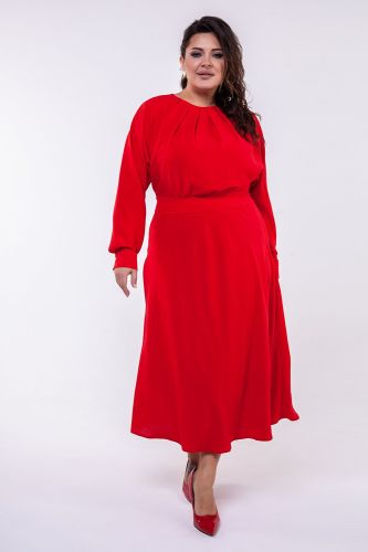 Платье 02-DSW1042.0185 красный